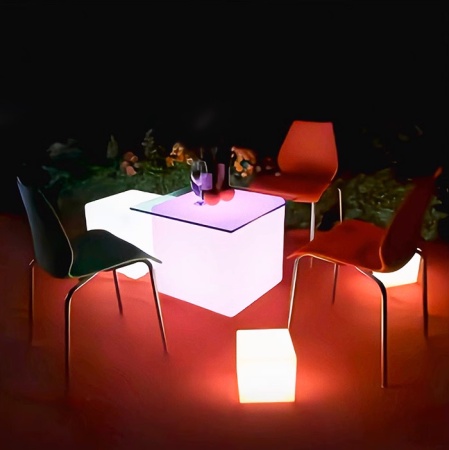 Светильник Куб 15 питание от сети 220В, RGB