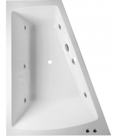 Ванна Vayer Trinity 160x120 (Левая) с гидромассажем