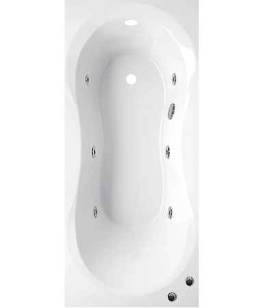 Ванна Alpen Mars 150x70 с гидромассажем